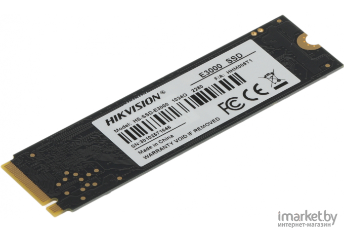 SSD-накопитель Hikvision E3000 1TB (HS-SSD-E3000/1024G)