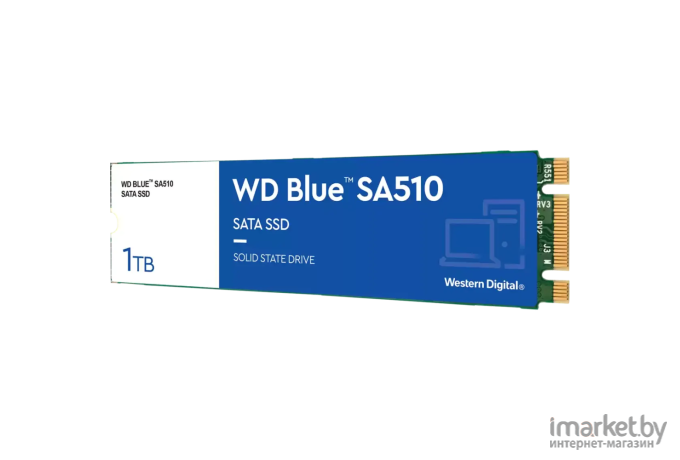 SSD-накопитель WD Blue 1TB (WDS100T3B0B)