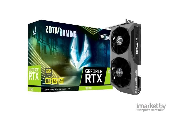 Видеокарта ZOTAC GAMING GeForce RTX 3070 Twin Edge LHR (ZT-A30700E-10PLHR)