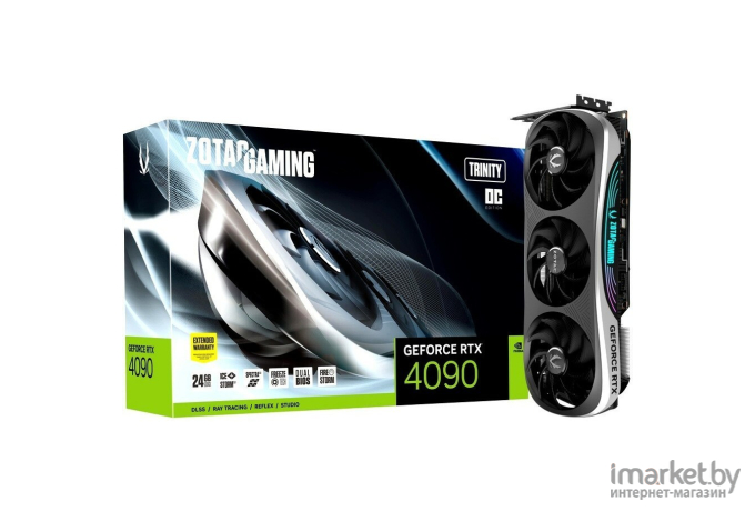 Видеокарта ZOTAC Gaming GeForce RTX 4090 Trinity OC (ZT-D40900J-10P)