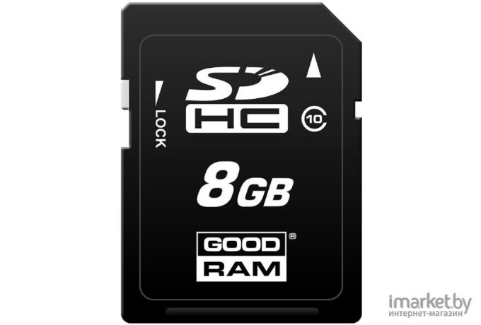 Карта памяти Goodram SDHC 8Gb (SDC8GHC10GRR10)