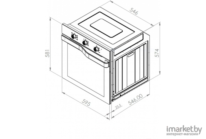 Духовой шкаф Schtoff Decor 145