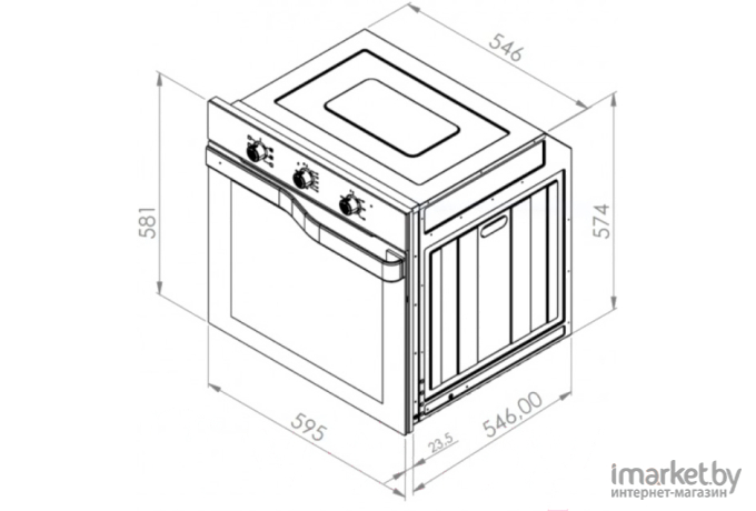 Духовой шкаф Schtoff Decor 400