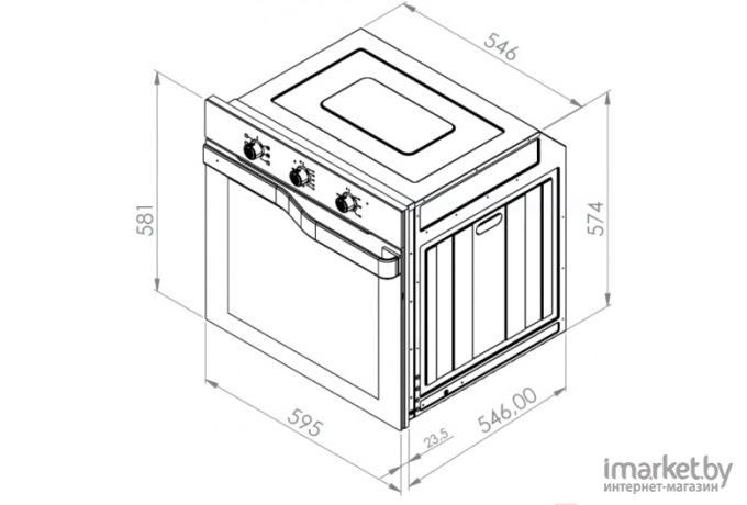 Духовой шкаф Schtoff Decor 900