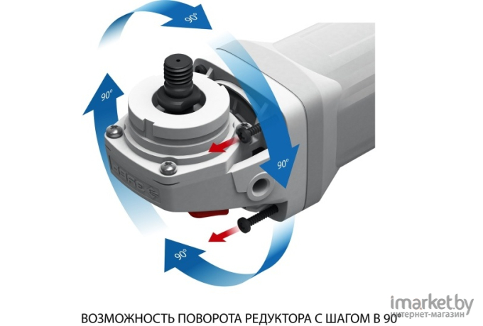 Угловая шлифмашина ЗУБР УШМ-П125-1500 ЭПСТ