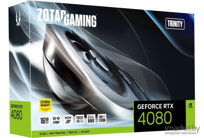 Видеокарта ZOTAC GeForce RTX 4080 16GB (ZT-D40810D-10P)