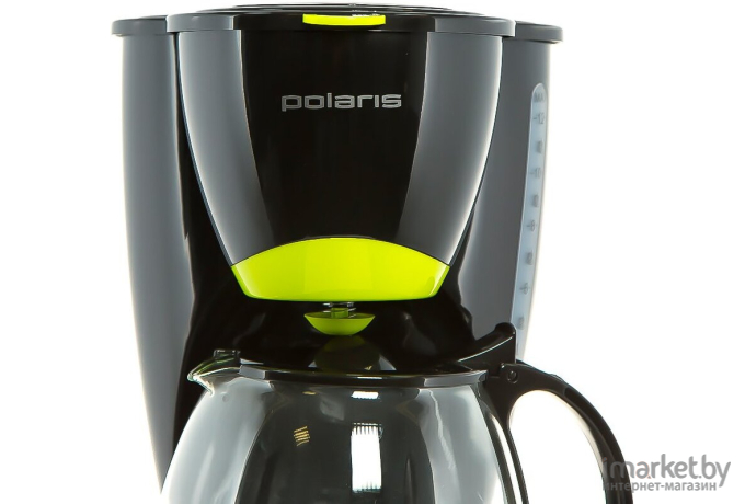 Кофеварка капельного типа Polaris PCM 1211 Black/Green