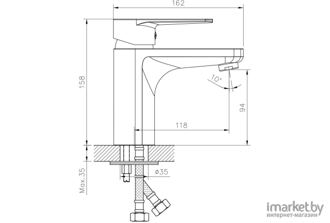 Смеситель Decoroom DR70043