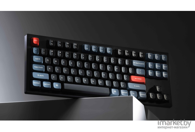 Проводная клавиатура Keychron V3 Carbon Black (RGB, Hot-Swap, Keychron K pro Brown Switch)