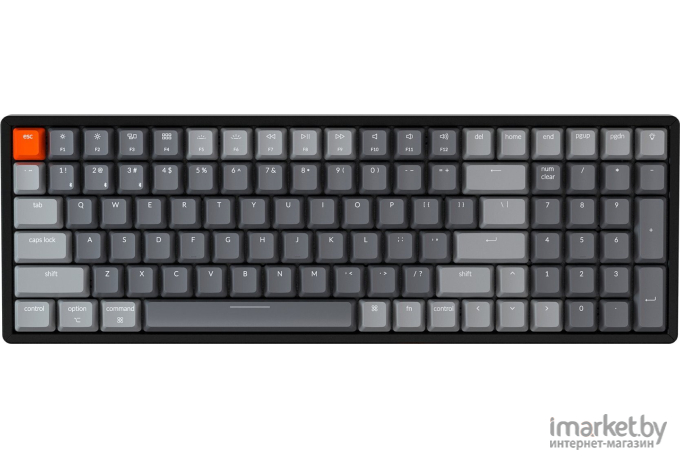 Беспроводная клавиатура Keychron K4 Black (White Led, Gateron G pro Red Switch)