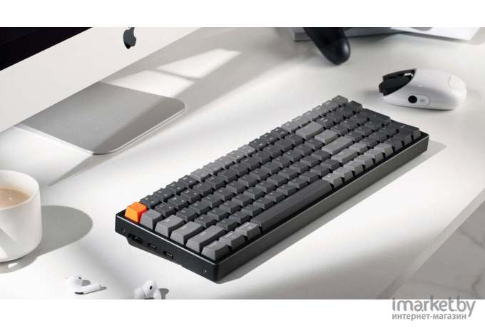 Беспроводная клавиатура Keychron K4 Black (White Led, Gateron G pro Red Switch)