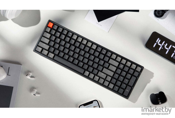 Беспроводная клавиатура Keychron K4 Black (White Led, Gateron G pro Brown Switch)