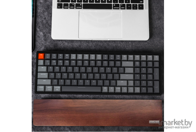 Беспроводная клавиатура Keychron K4 Black (RGB, ABS+Alum, Gateron G pro Red Switch)