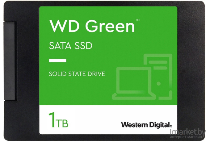 SSD-накопитель WD Green 1TB (WDS100T3G0A)