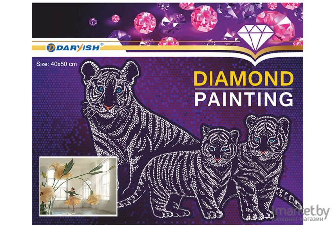 Алмазная живопись Darvish Бальный зал (DV-9511-74)