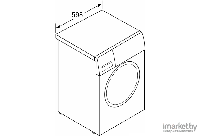 Стирально-сушильная машина BOSCH WNA14400EU