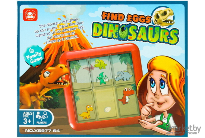Игра Darvish Find eggs dinosaurs DV-T-2798