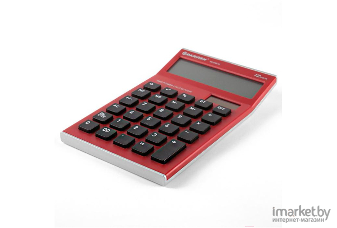 Калькулятор настольный Darvish красный DV-2725-12R