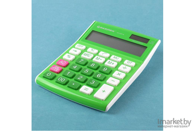 Калькулятор настольный Darvish зелёный DV-2707-12N