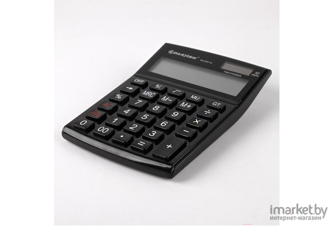 Калькулятор настольный Darvish черный DV-2707-12K