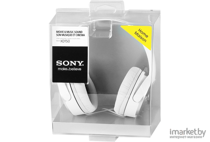 Наушники Sony MDR-XD150/W белый