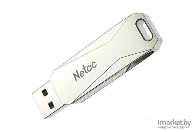 USB Flash-накопитель Netac NT03U381B-128G-30PN Silver