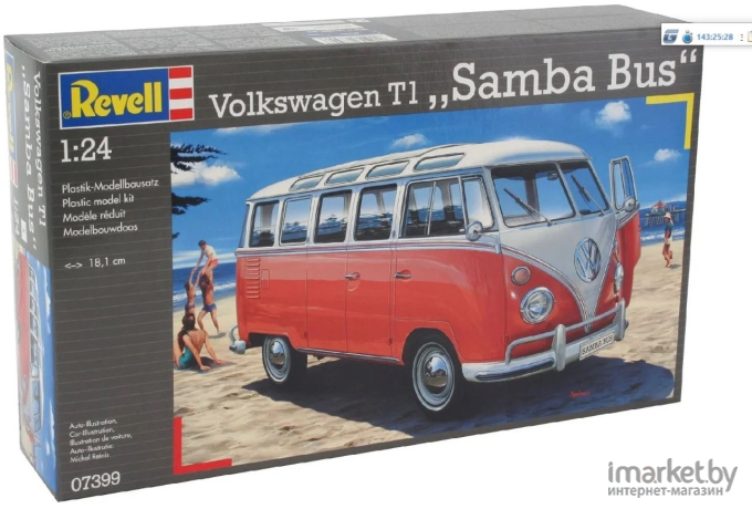 Сборная модель Revell Фургон VW T1 Samba Bus (07399)