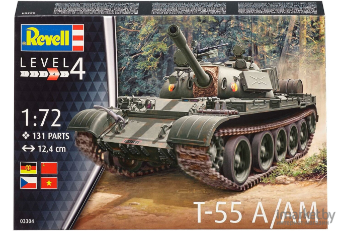 Сборная модель Revell Основной боевой танк T-55A (03304)