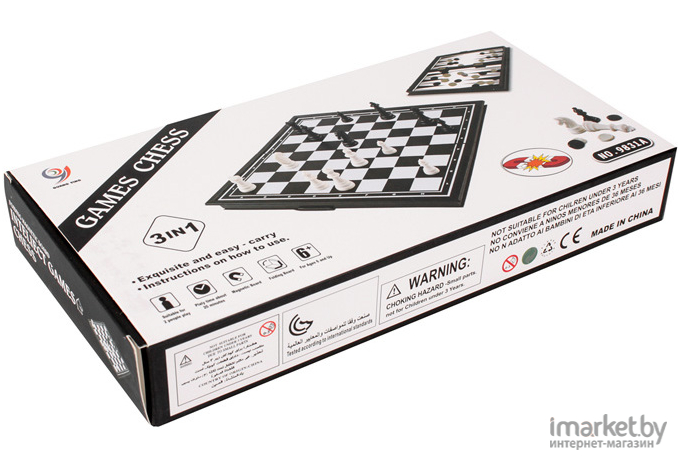 Настольная игра Darvish Шахматы, шашки, нарды SR-T-999