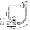 Сифон Alcaplast A507CKM