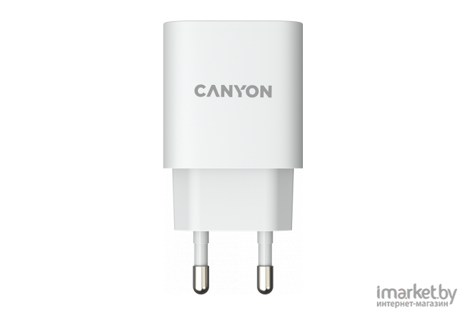 Зарядное устройство сетевое Canyon CNE-CHA20W02 белый