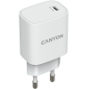 Зарядное устройство сетевое Canyon CNE-CHA20W02 белый