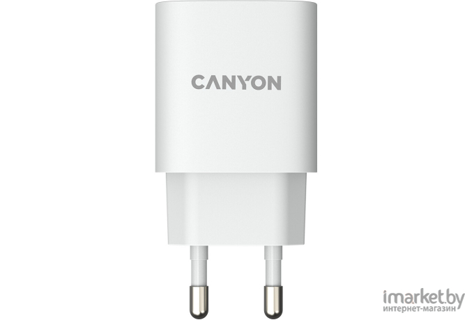 Зарядное устройство сетевое Canyon CNE-CHA20W02 белый