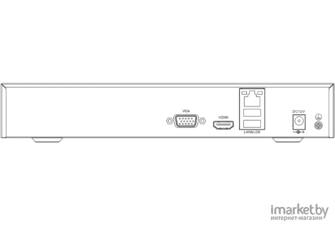 Видеорегистратор наблюдения Tiandy TC-R3120 Spec: I/B/V3.0