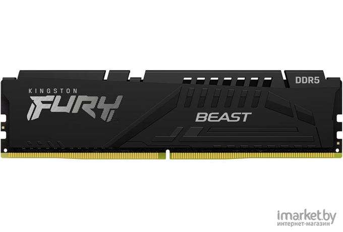 Оперативная память Kingston Fury Beast Black 16GB DDR5 PC-41600 (KF552C36BBE-16)