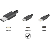 Кабель Akami Hebi series Micro USB 2.4А черный