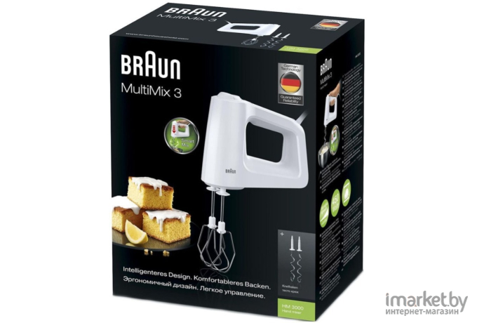 Миксер Braun HM3000WH (0X22211032)