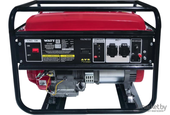 Бензиновый генератор WATT WT-6000 (9.060.025.00)