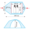 Палатка Tramp Colibri plus 2 v2 (TRT-35)