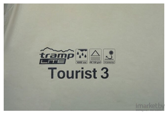 Палатка Tramp Lite Tourist 3 v2 Sand