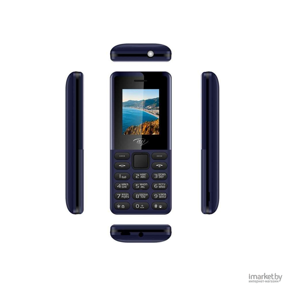 Мобильный телефон Itel IT2163R DS Dark Blue (ITL-IT2163R-DABL) в каталоге |  Цена | Доставка по РБ