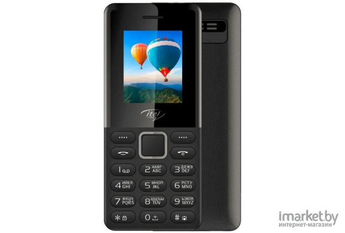 Мобильный телефон Itel IT2163R DS Elegant Black (ITL-IT2163R-ELBK)