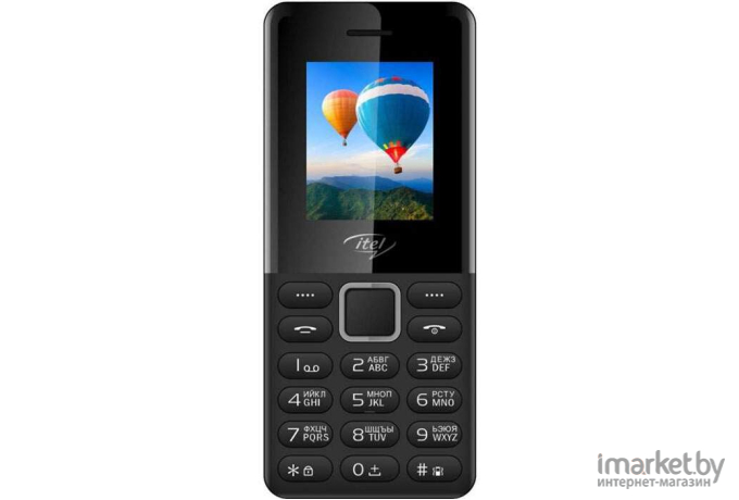 Мобильный телефон Itel IT2163R DS Elegant Black (ITL-IT2163R-ELBK)