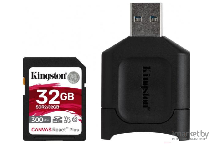 Карта памяти Kingston SDHC 32Gb (SDR2/32GB)