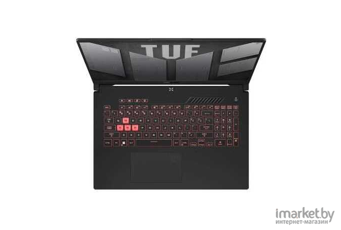 Ноутбук ASUS TUF Gaming A17 FA707RM-HX041W Gray (90NR0972-M00200)