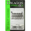 Набор карабинов рыболовных Dragon Spin Lock №6 10шт (50-76-006)