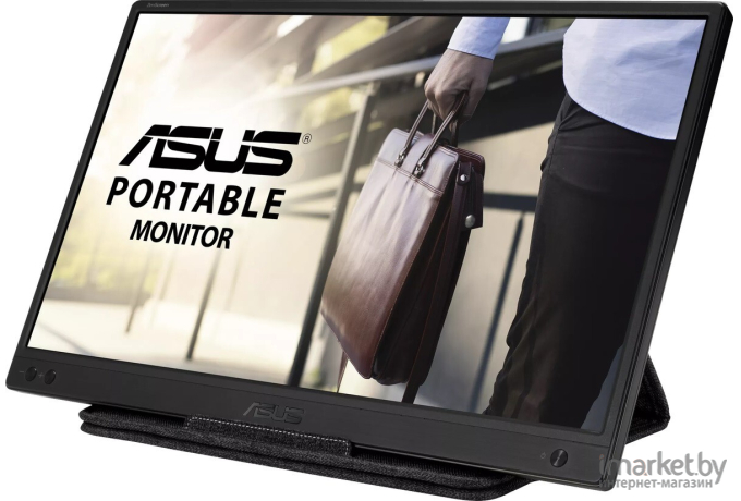 Монитор Asus MB166B (90LM07D3-B02170)