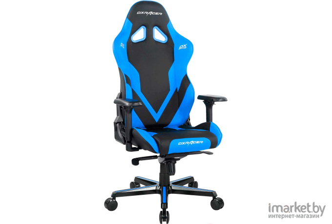 Игровое кресло DXRacer Gladiator синий/черный (OH/G8200/NB)