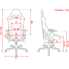 Игровое кресло DXRacer Gladiator синий/черный (OH/G8200/NB)