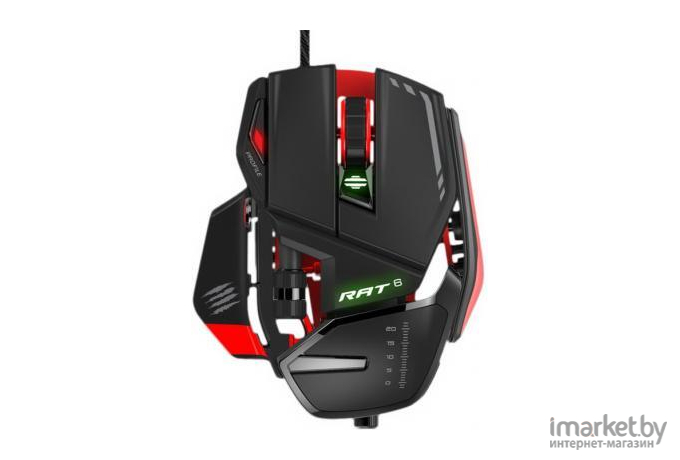 Игровая мышь Mad Catz M.O.J.O. M1 Dakota PMW3360 черный (MM04DCINBL000-0)